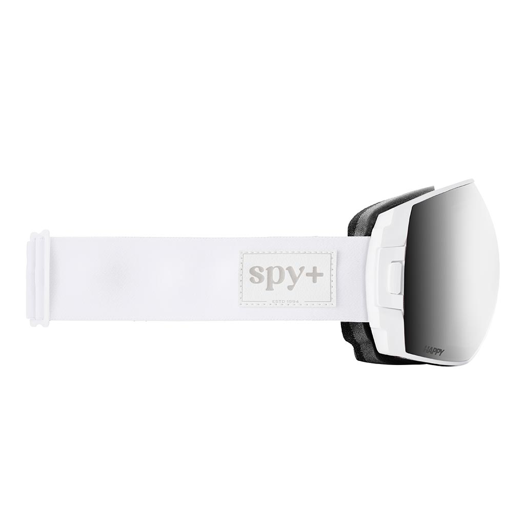 Spy 2024 Legacy Goggle + Extra Lens - White IR/Happy Platinum Mirror