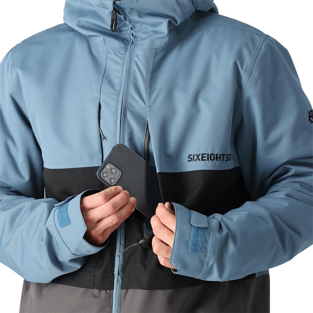 686 Smarty 3in1 Form Jacket - Stellar Blue Colourblock