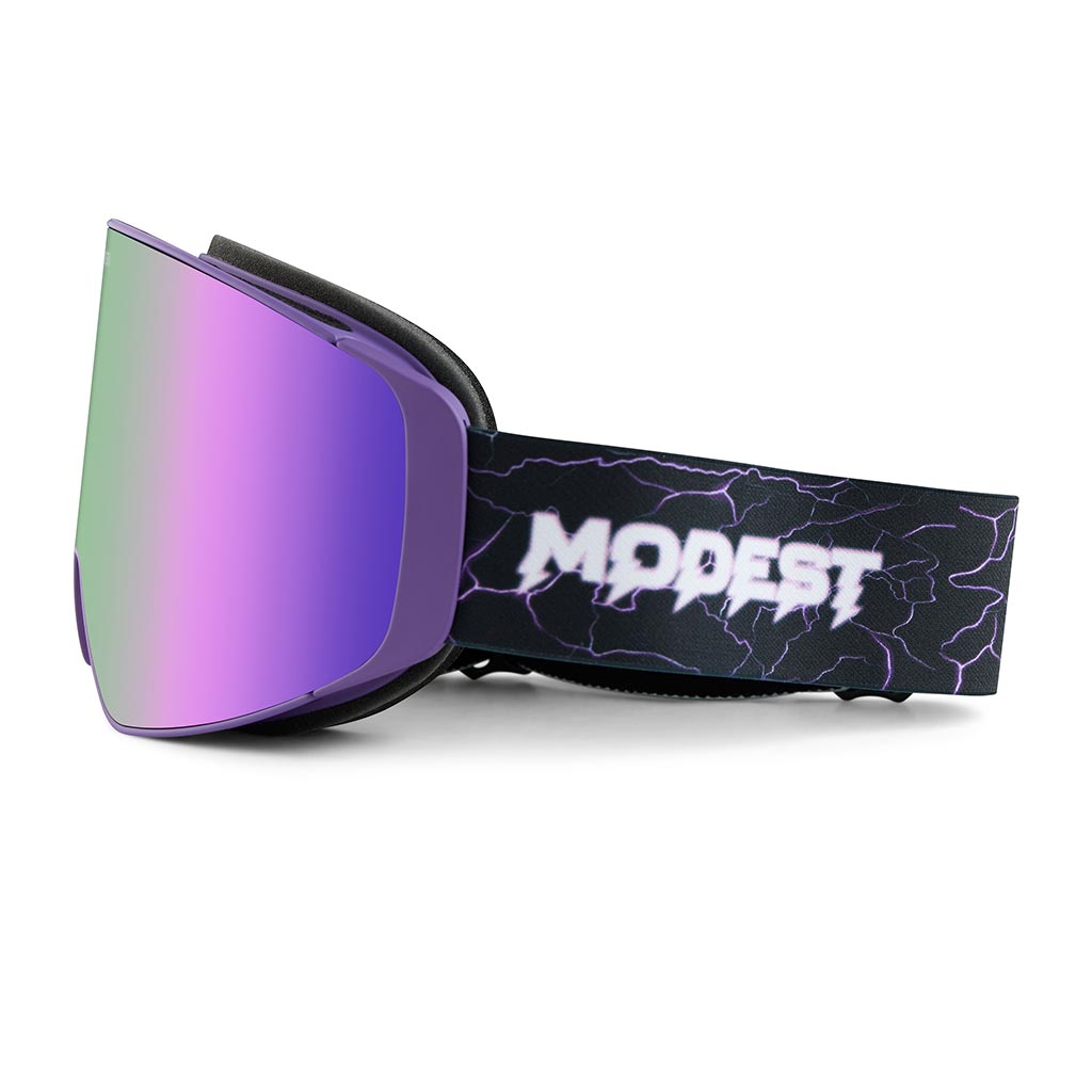 Modest Mage 2.0 Goggles - Purple Lightning