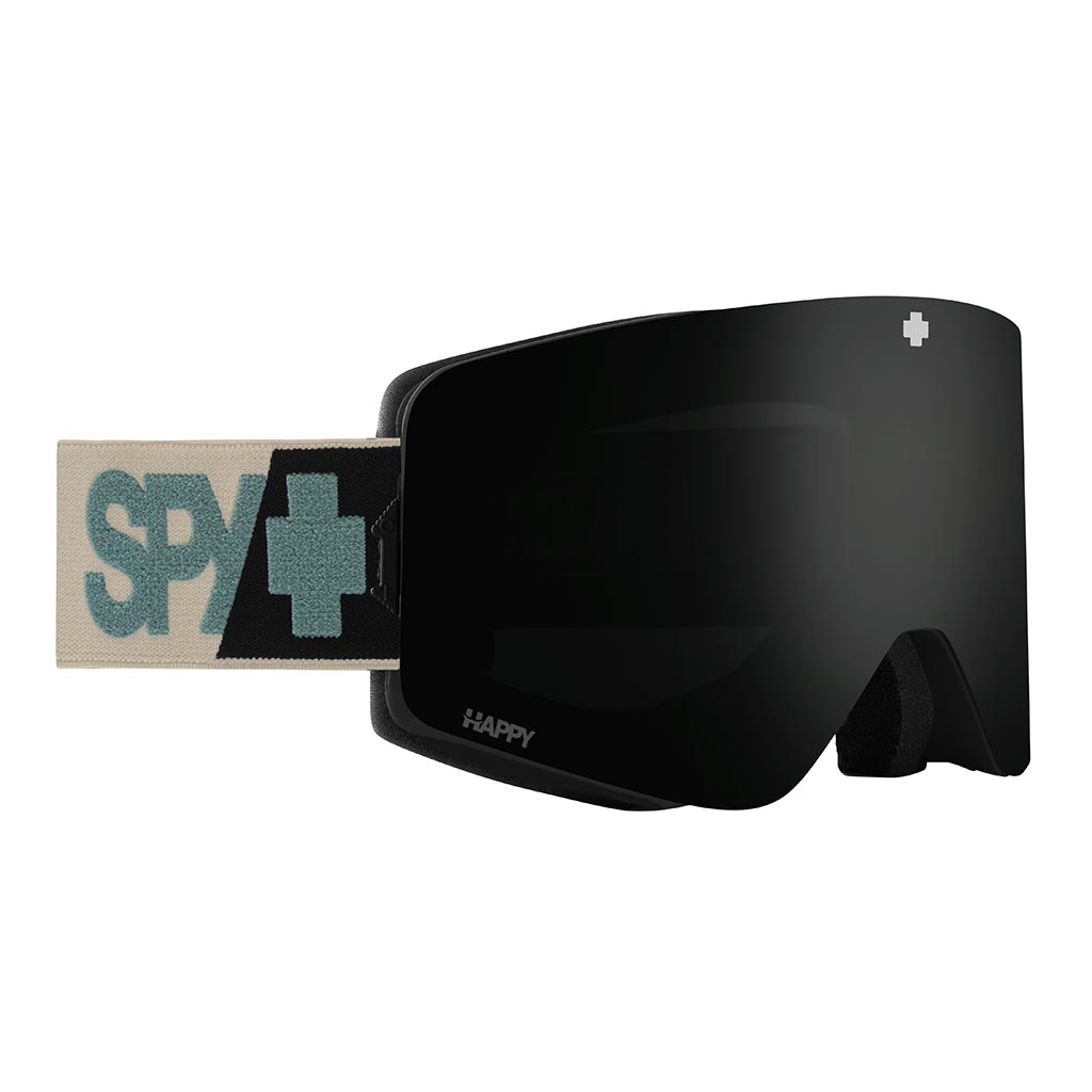 Spy 2024 Marauder Goggle + Extra Lens - Warm Grey/Happy Black Mirror