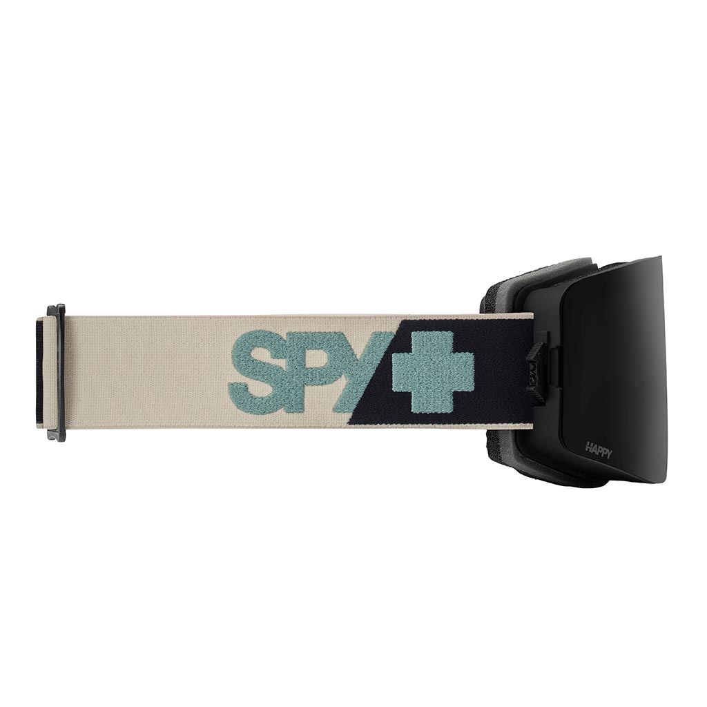 Spy 2024 Marauder Goggle + Extra Lens - Warm Grey/Happy Black Mirror