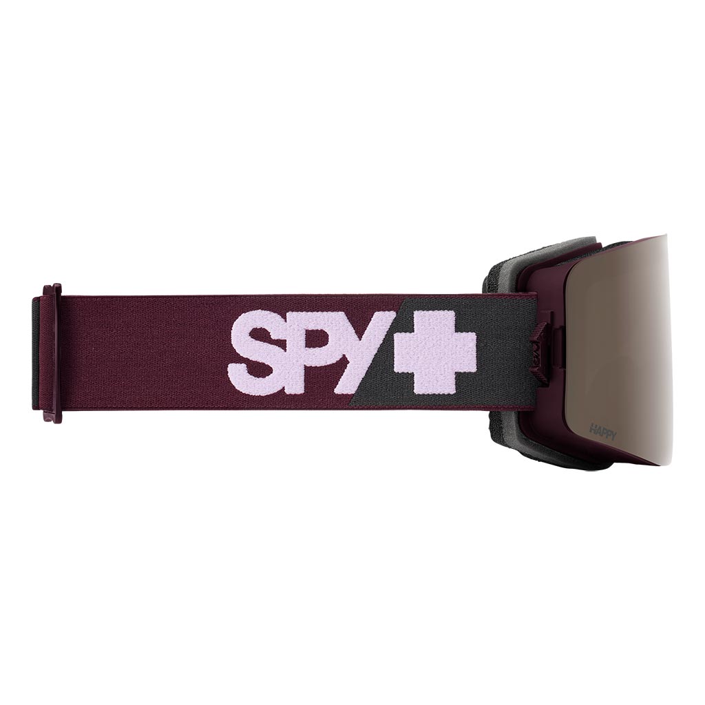 Spy 2024 Marauder SE Goggle + Extra Lens - Merlot/Happy Silver Mirror
