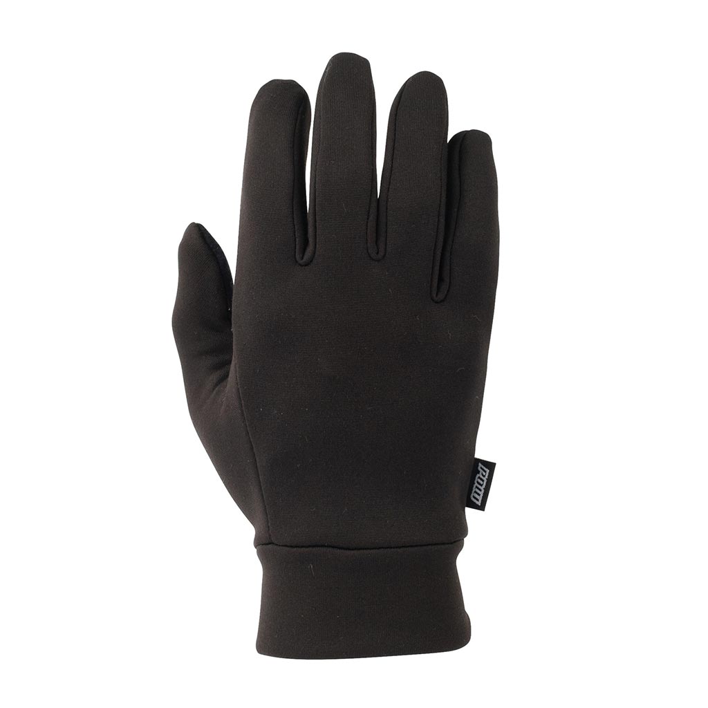 Pow Microfleece Glove Liner - Black