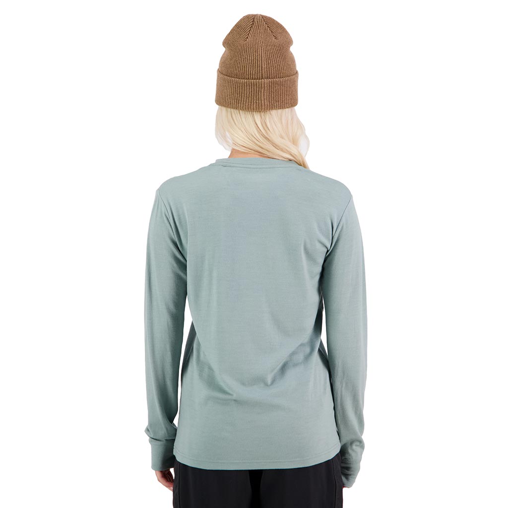 Mons Royale Womens Yotei Classic L/S - Iceberg