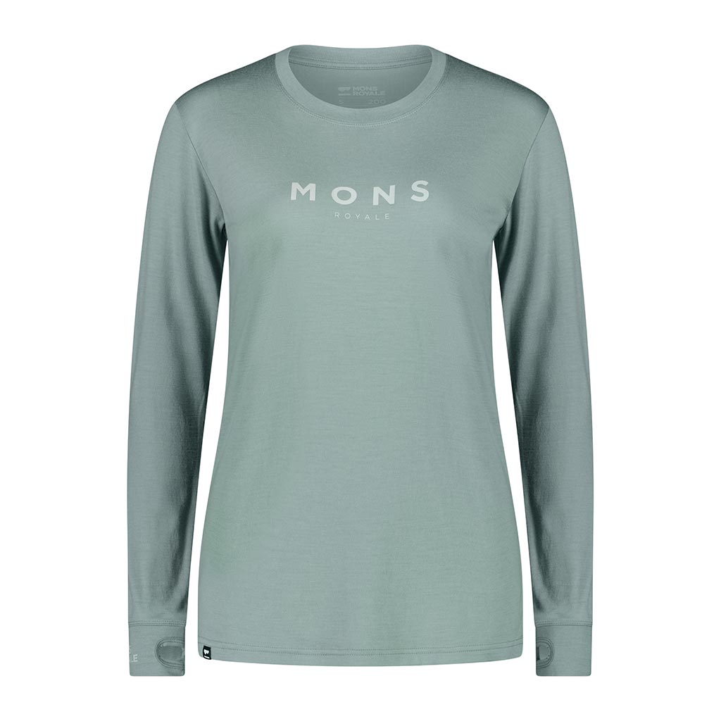 Mons Royale Womens Yotei Classic L/S - Iceberg