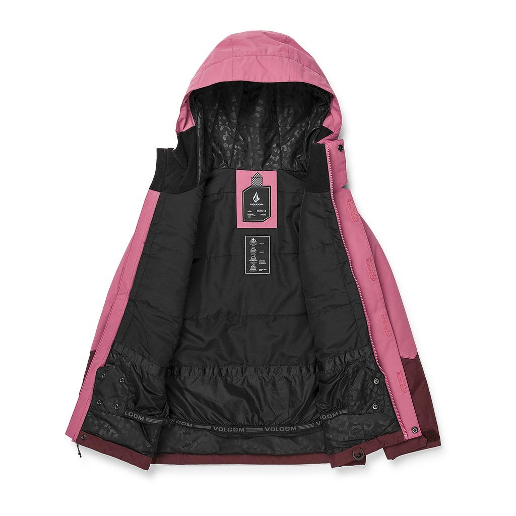 Volcom 2025 Kids Sass-n-Fras Insulated Jacket - Blurred Violet