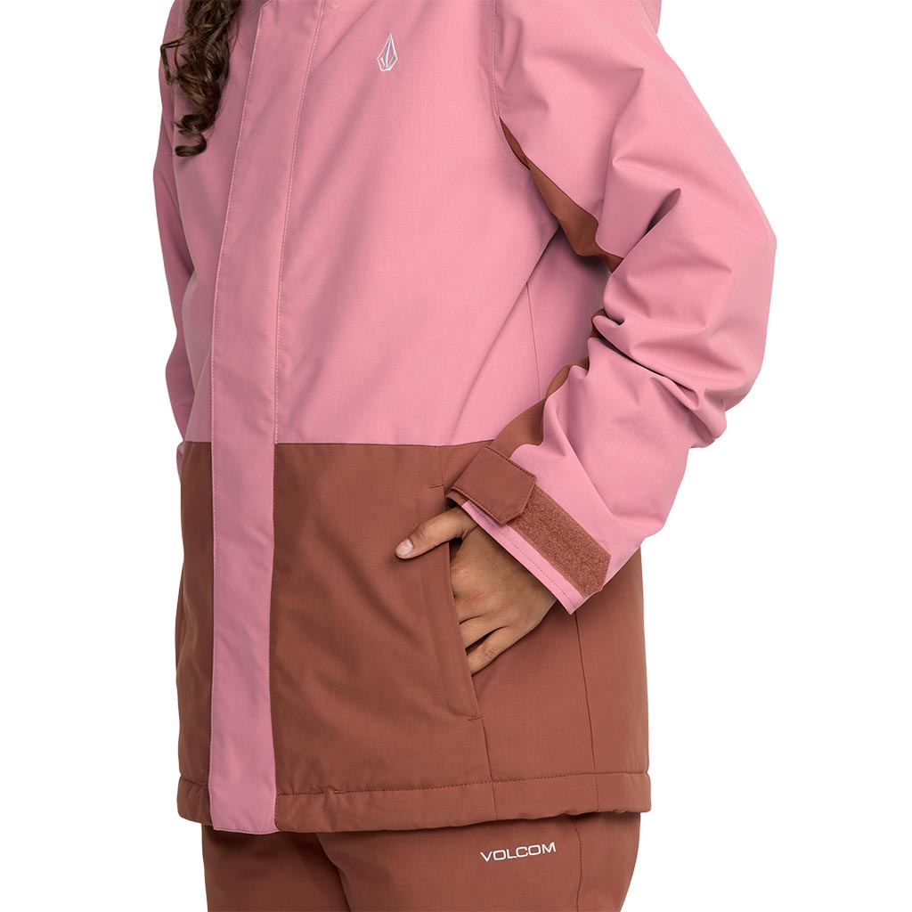 Volcom 2026 Kids Sass n Frass Insulated Jacket - Mesa Rose