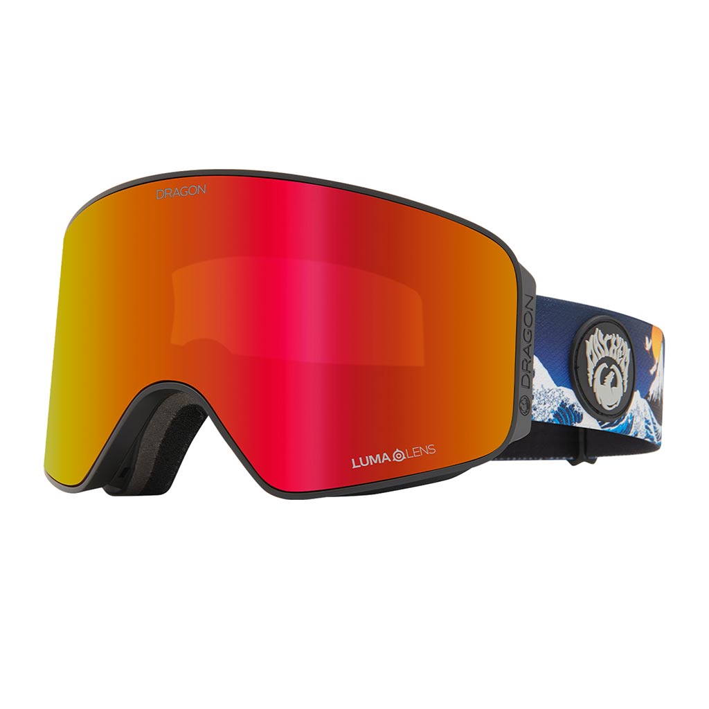 Dragon 2025 NFX Mag OTG Goggle + Extra Lens - Mayhem Collab/Red Ion