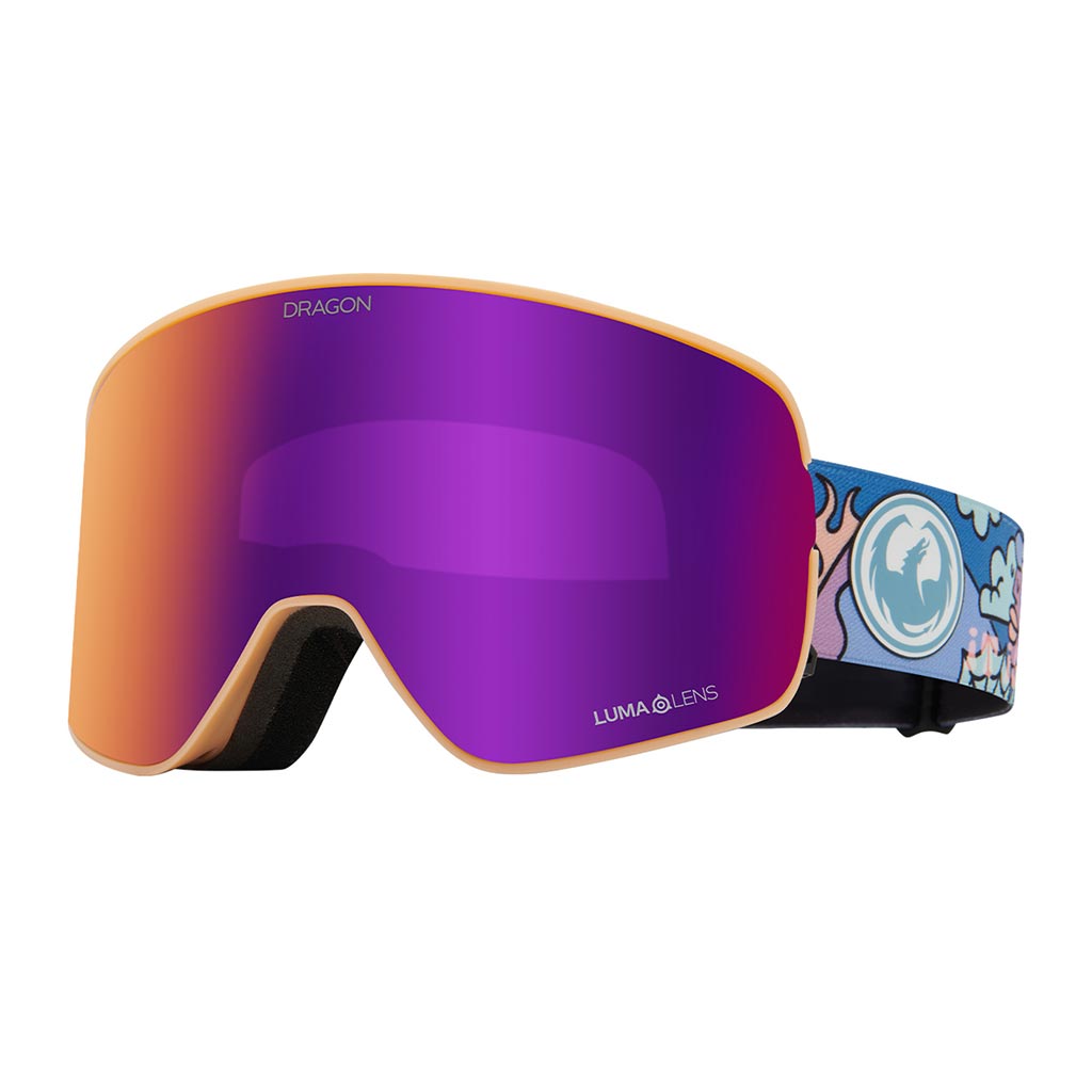 Dragon 2025 NFX2 Goggle + Extra Lens - Fasani 25/Purple Ion