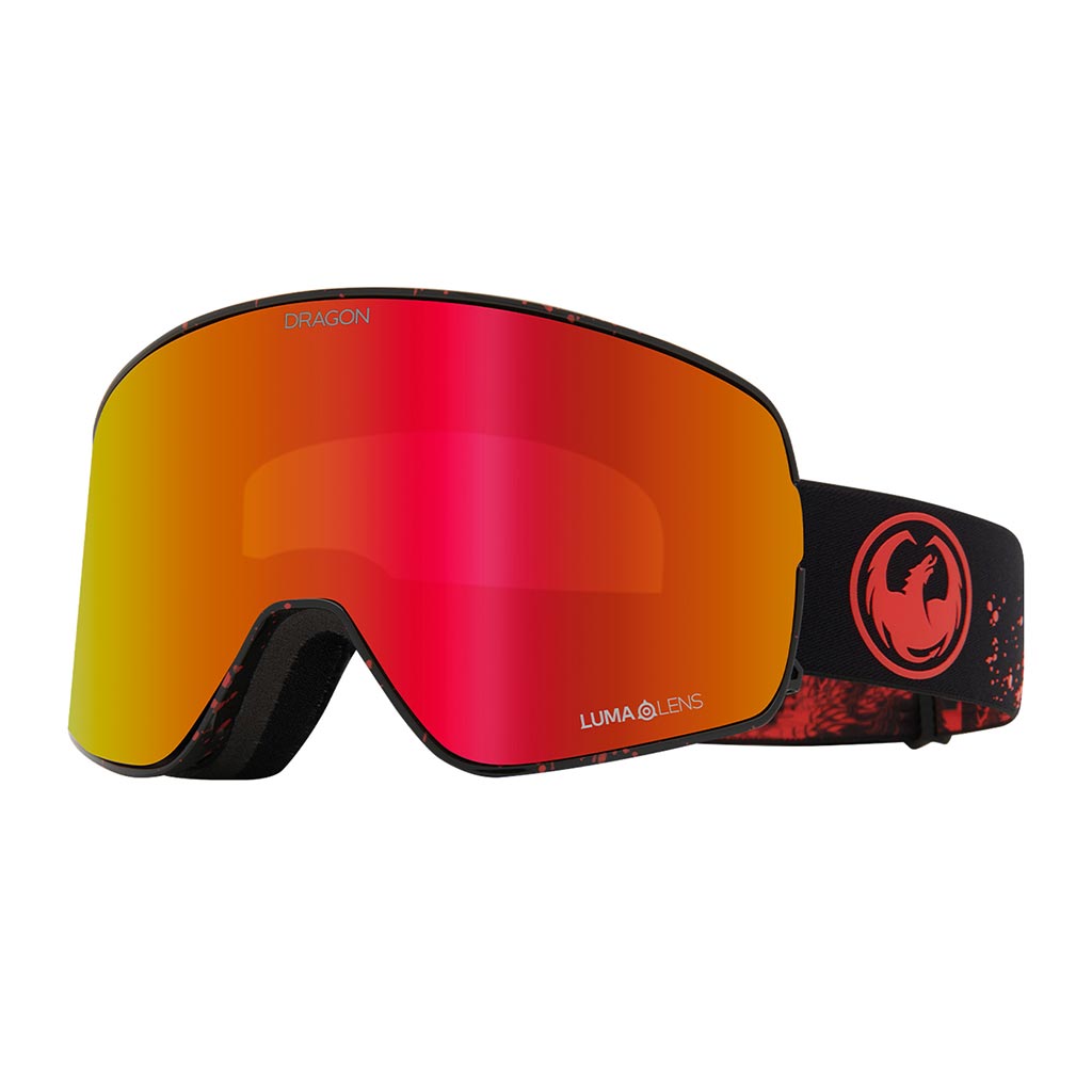 Dragon 2025 NFX2 Goggle + Extra Lens - Kaiju/Red Ion