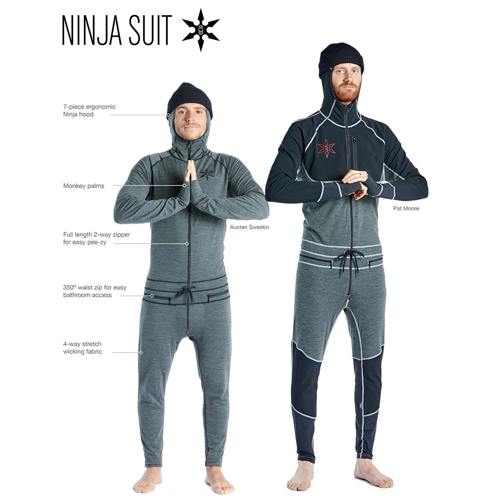 Airblaster Merino Ninja Suit - Black