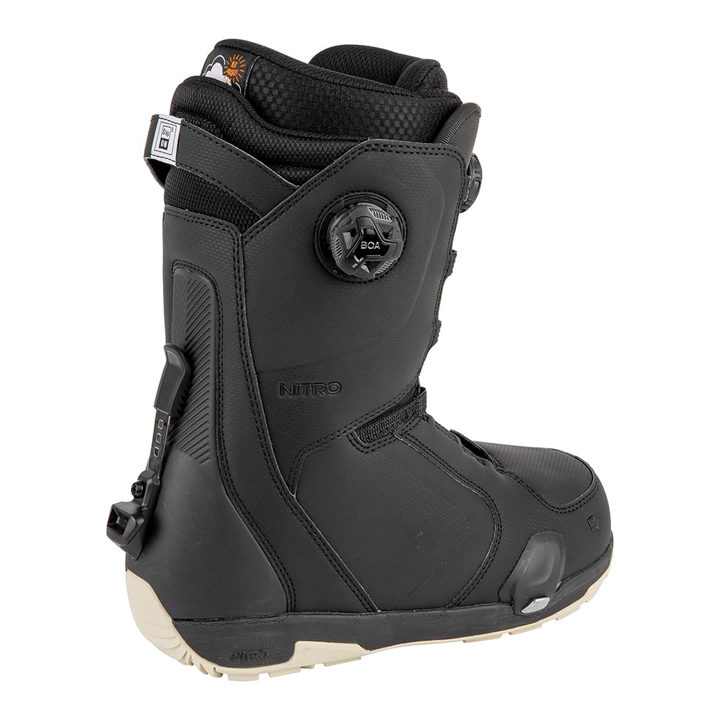Nitro 2025 Darkseid Boa Step On Boots - Black
