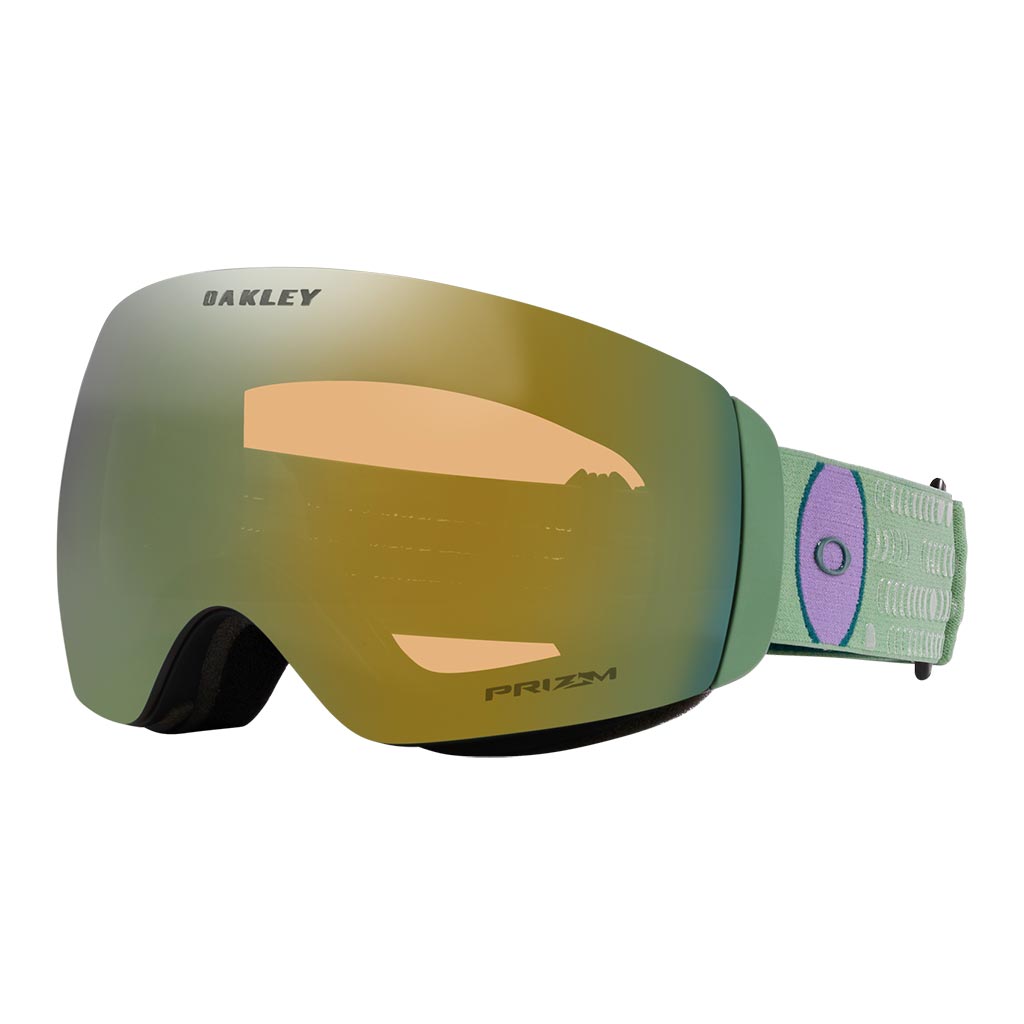 Oakley 2024 Flight Deck M Prizm Snow Goggle - Fraktel Jade/Sage Gold