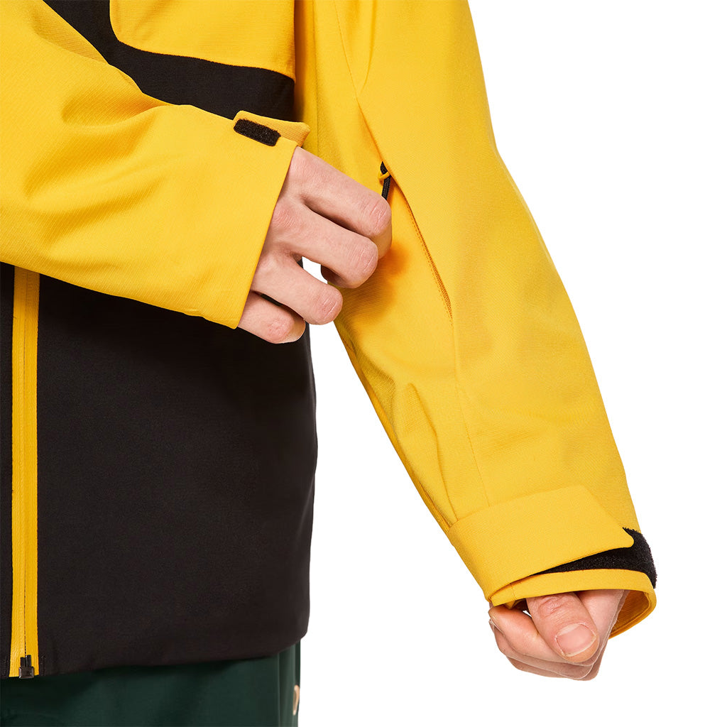 Oakley 2024 Reduct Earth Shell Jacket - Yellow/Hunter Green