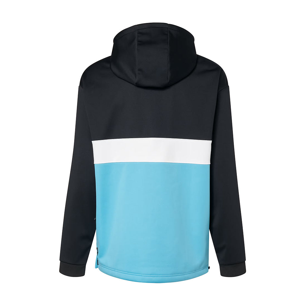 Oakley 2024 TNP Nosegrab Softshell Hoodie - Black/Bright Blue