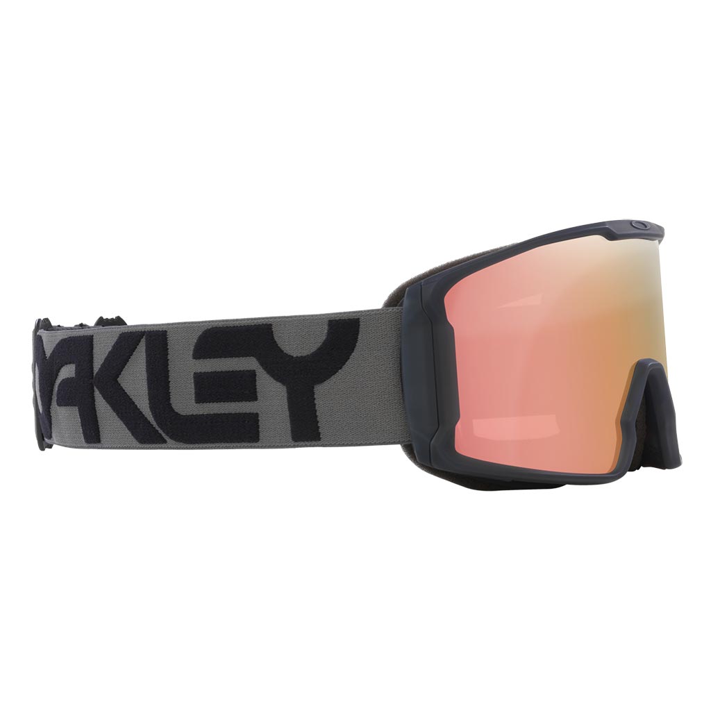 Oakley Line Miner L Prizm Snow Goggle - Matte B1B Forged Iron/Rose Gold