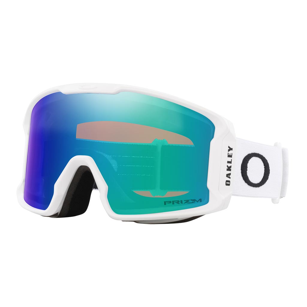 Oakley Line Miner M Prizm Snow Goggle - Matte White/Argon Iridium
