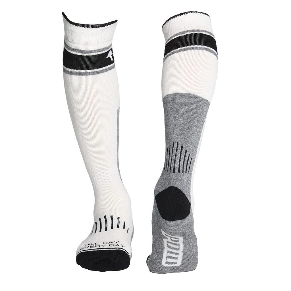 Pow Lightning Tree Sock 3-Pack - White