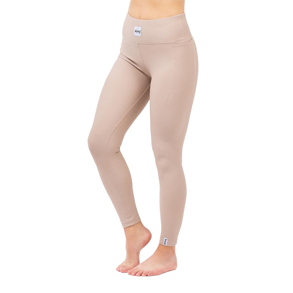 Eivy Pocket Rib Tights - Sand