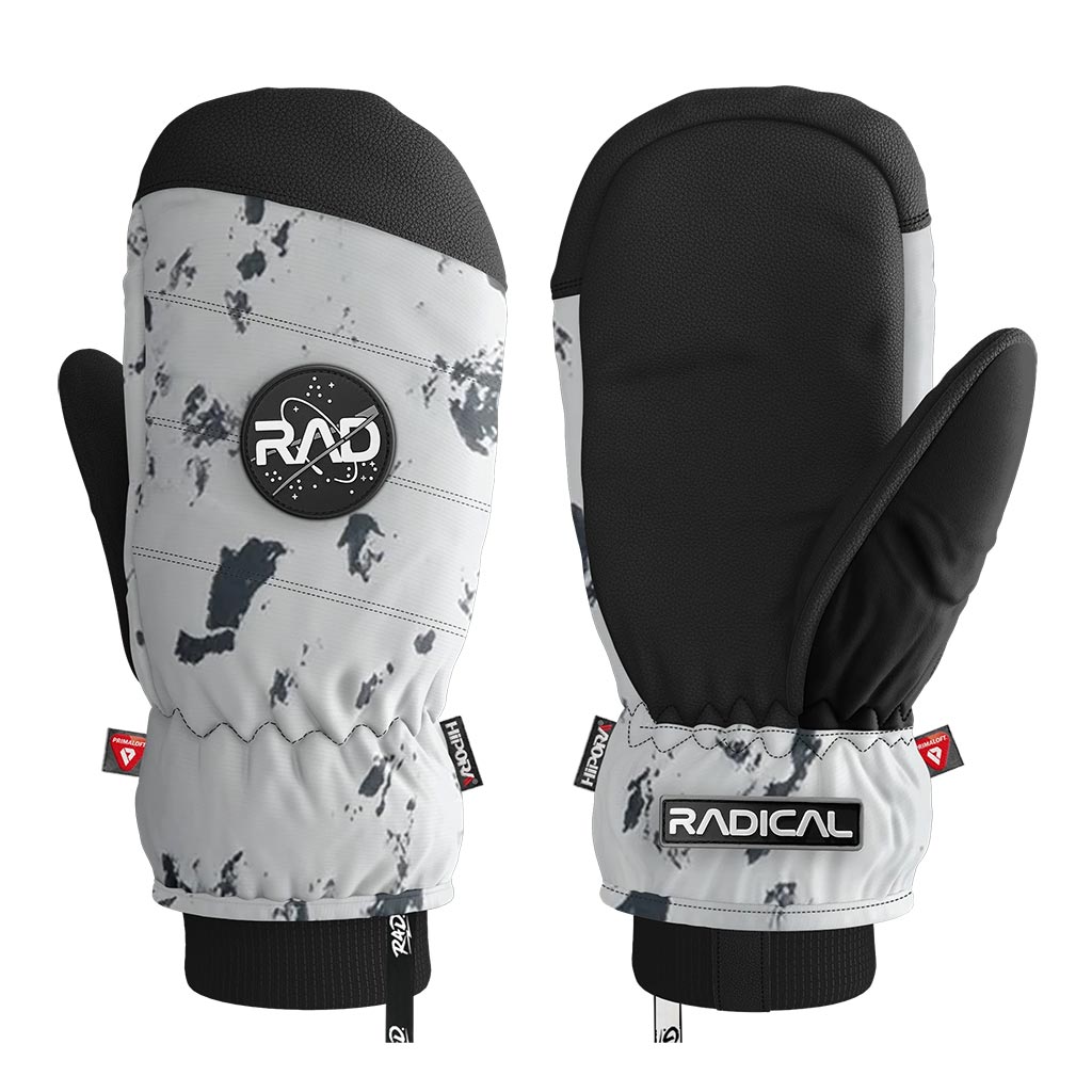 Rad Astro Mitten - Whiteout