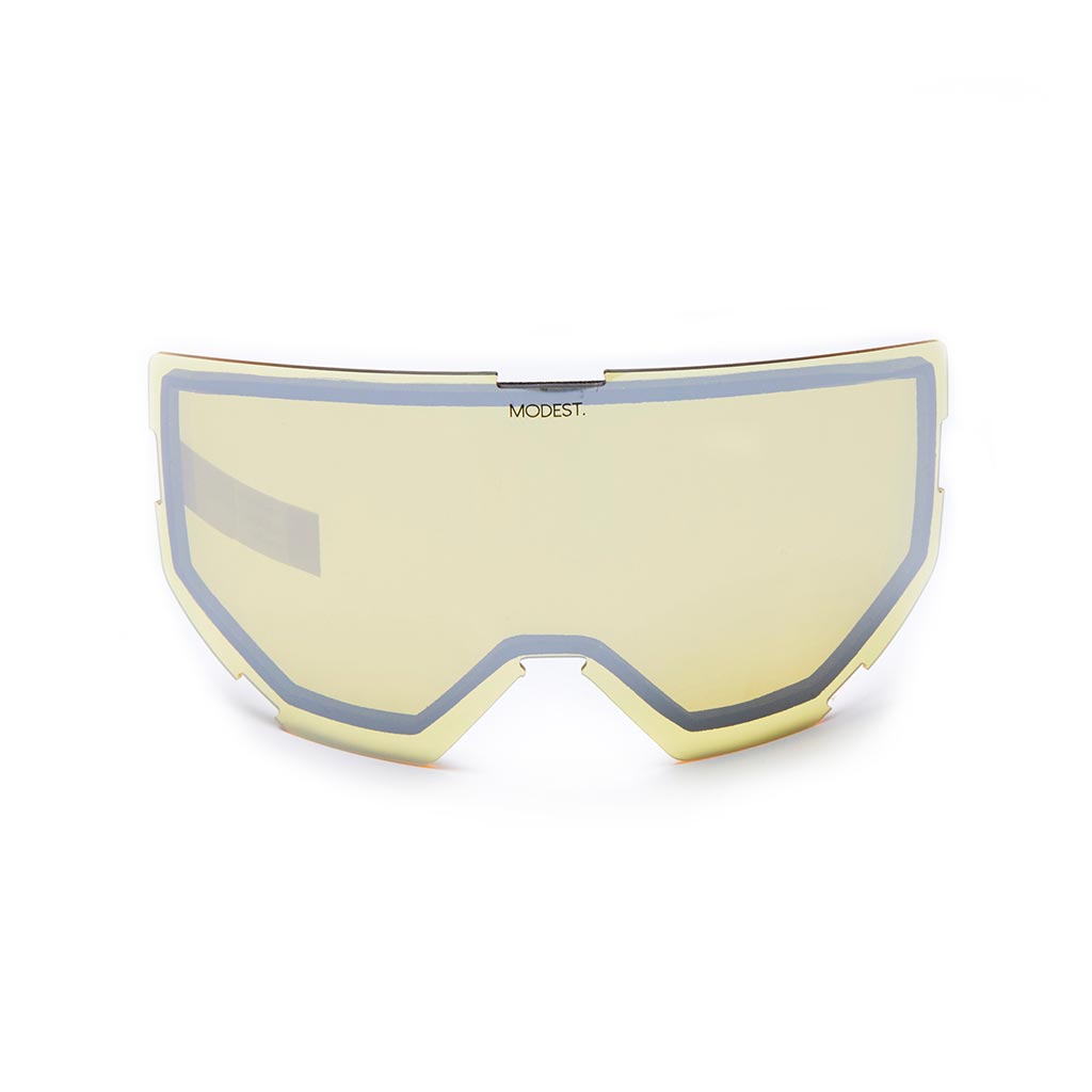 Modest Realm Snow Goggle - Black/Red