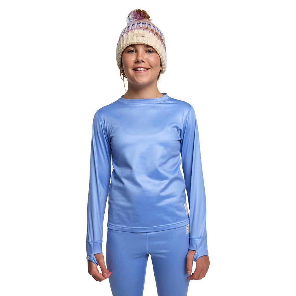 Rojo Girls Jyndie Crew Neck Top - Hydrangea