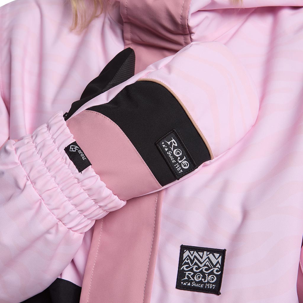 Rojo 2026 Retro Star Jacket - Zebralicious Pink-a-Boo