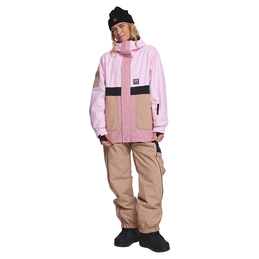 Rojo 2026 Retro Star Jacket - Zebralicious Pink-a-Boo