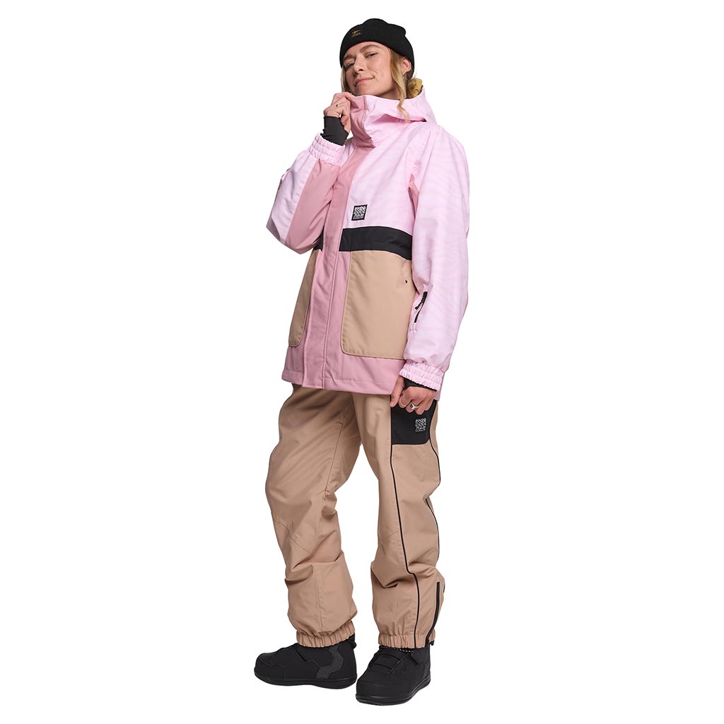 Rojo 2026 Retro Star Jacket - Zebralicious Pink-a-Boo
