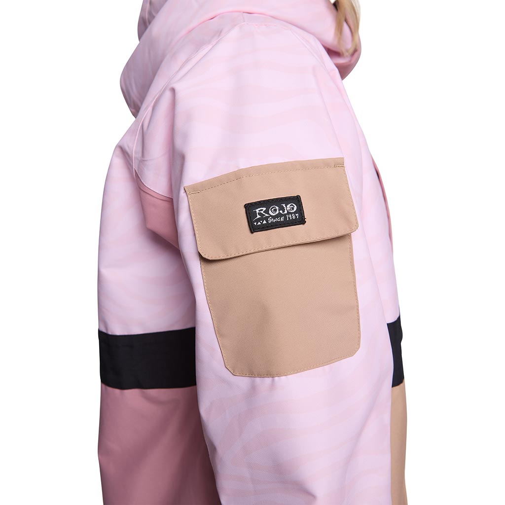Rojo 2026 Retro Star Jacket - Zebralicious Pink-a-Boo