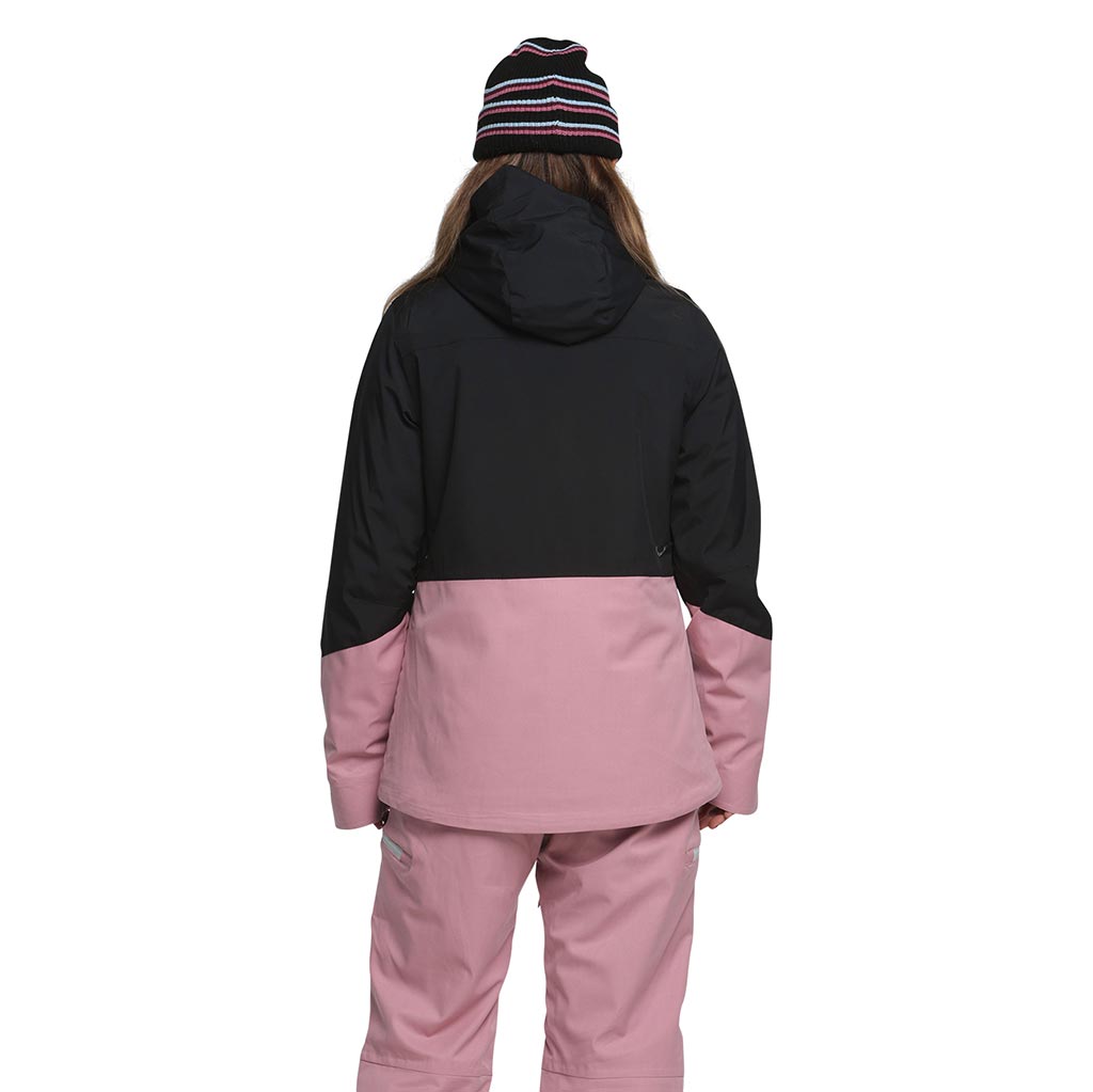 Rojo 2026 Womens All Terrain Jacket - True Black/Lilas