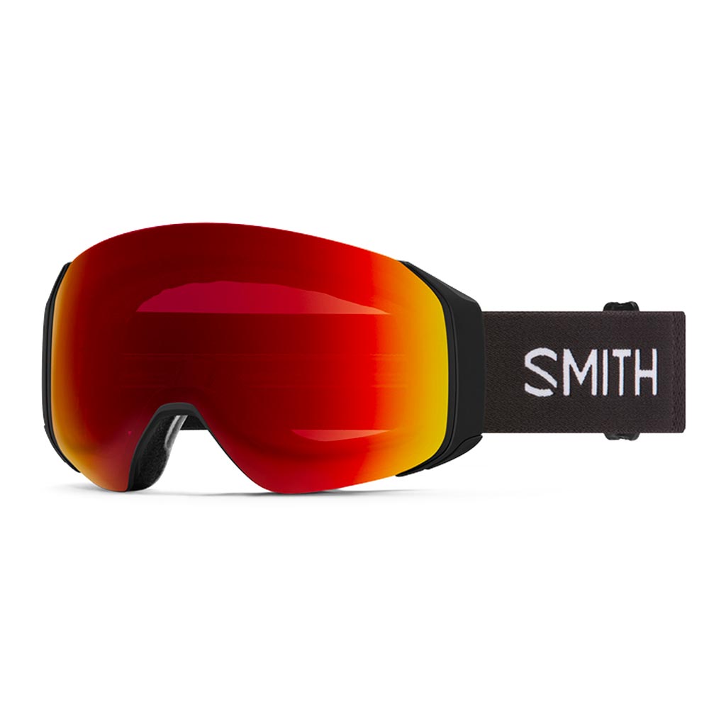 Smith 4D Mag S Goggles - Black/Chromapop Sun Red