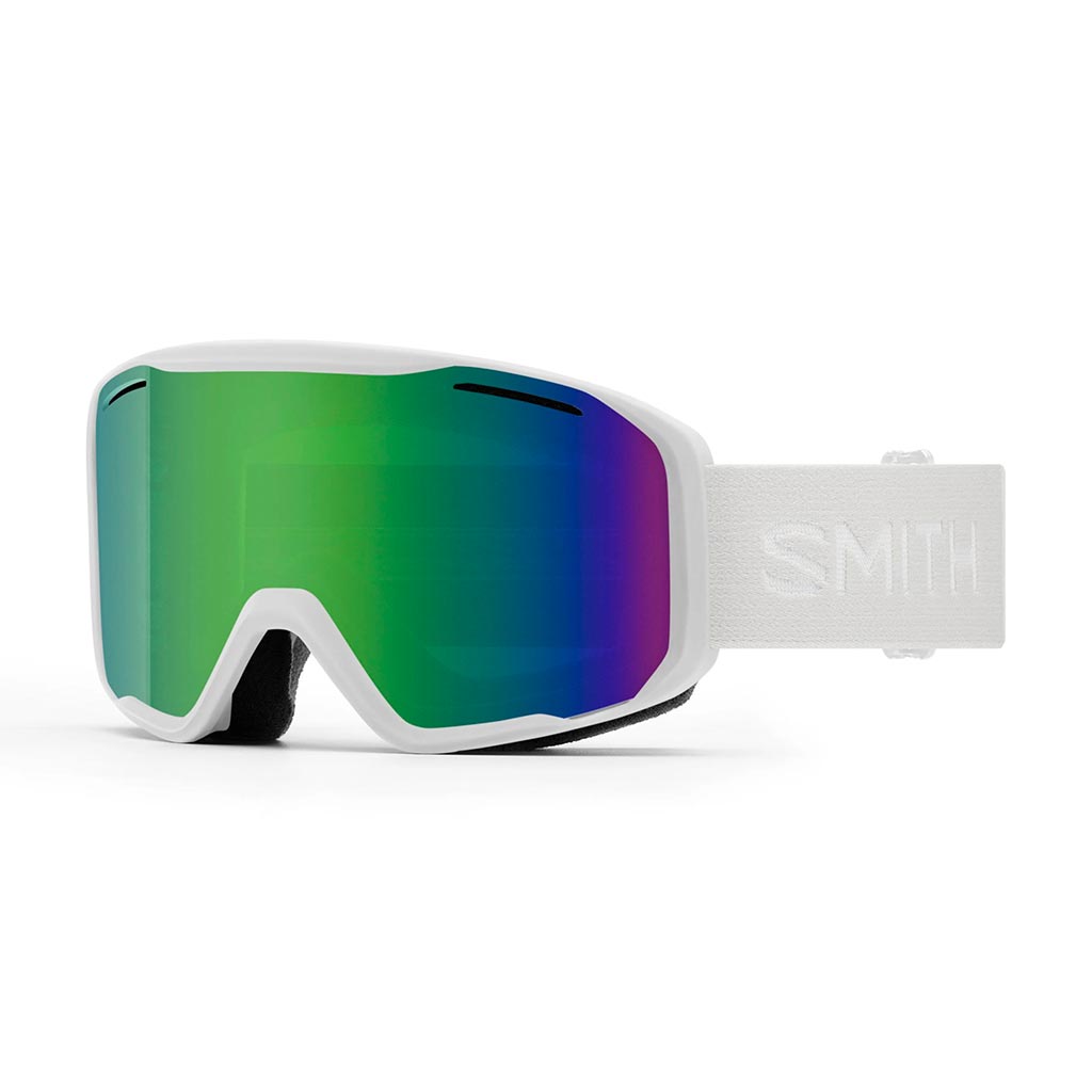 Smith Blazer Goggles - White/Green Sol-X