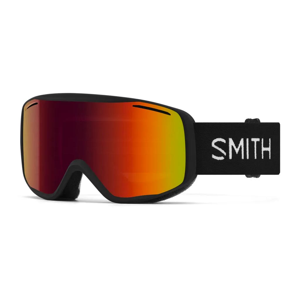 Smith Rally Goggles - Black/Red Sol-X