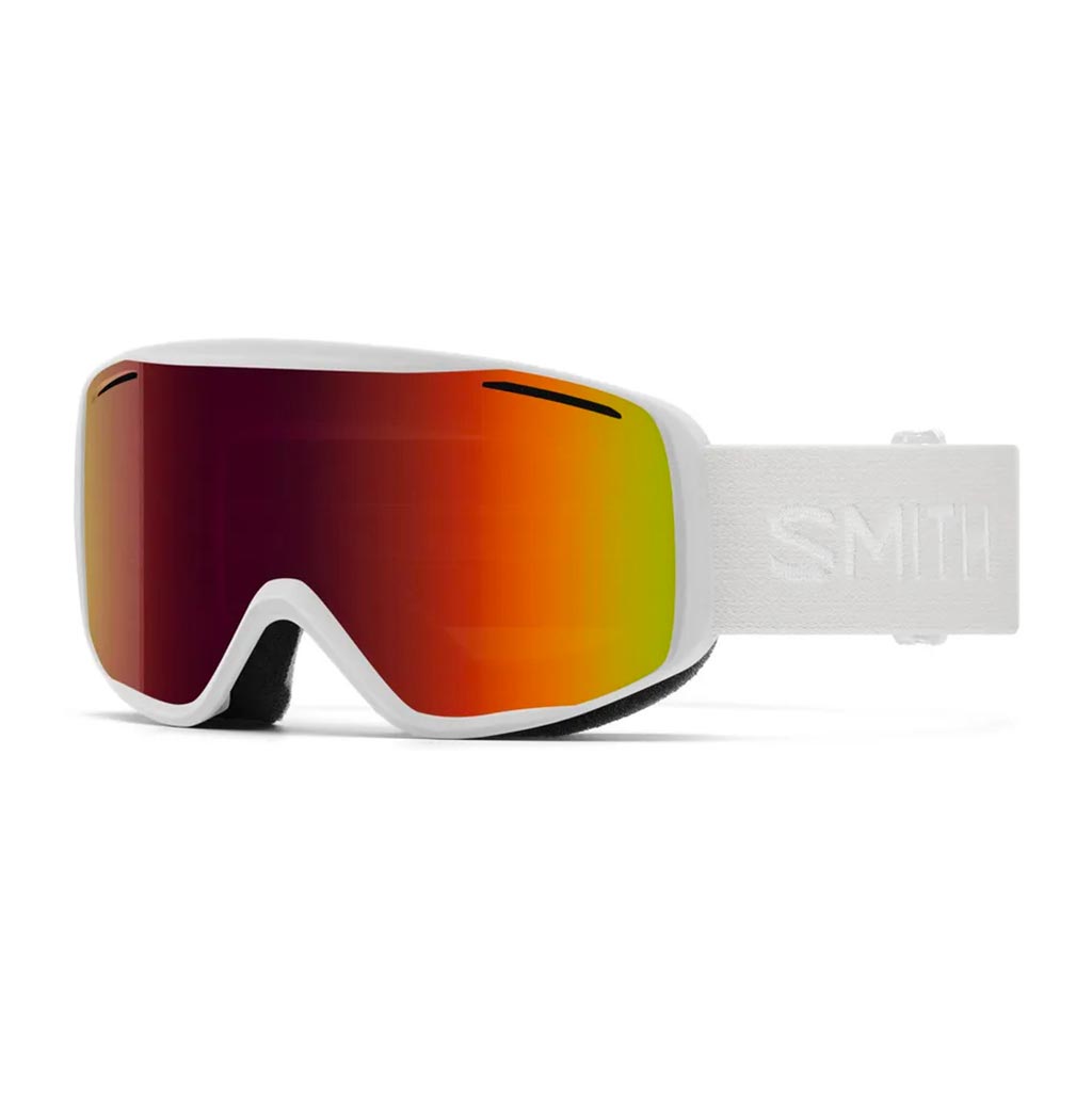 Smith Rally Goggles - White/Red Sol-X
