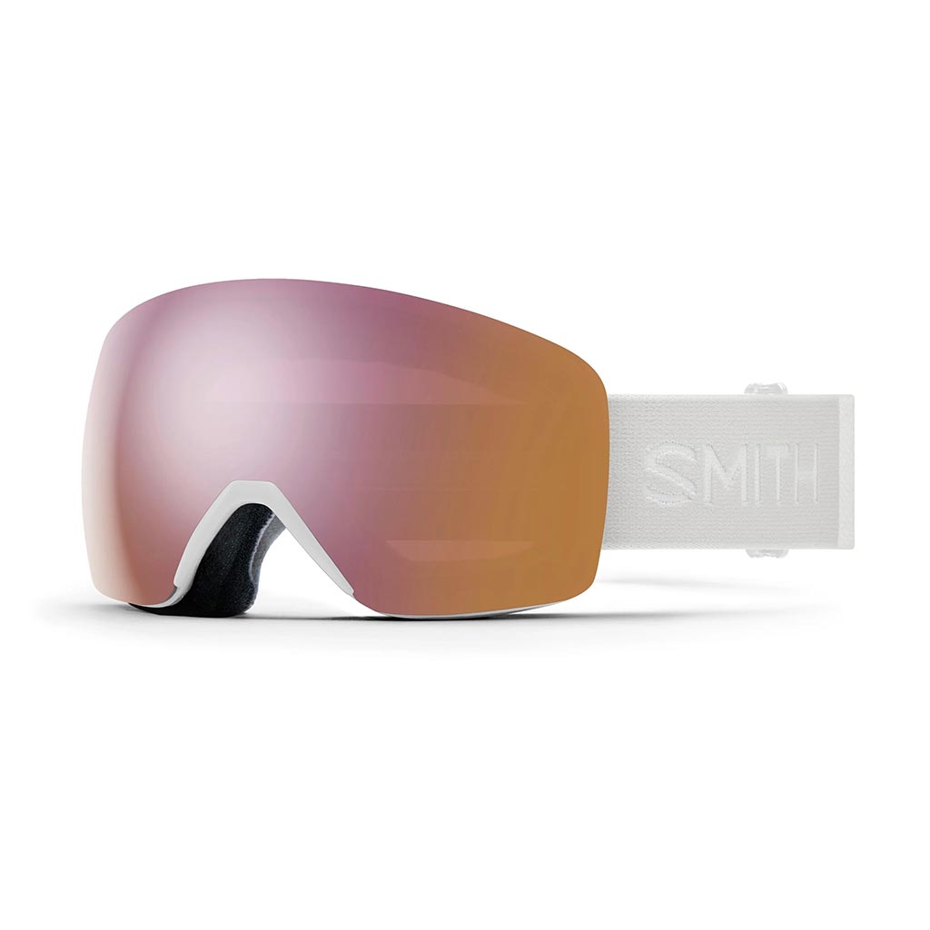 Smith Skyline Chromapop Goggles - White Vapour/Everyday Rose Gold Mirror