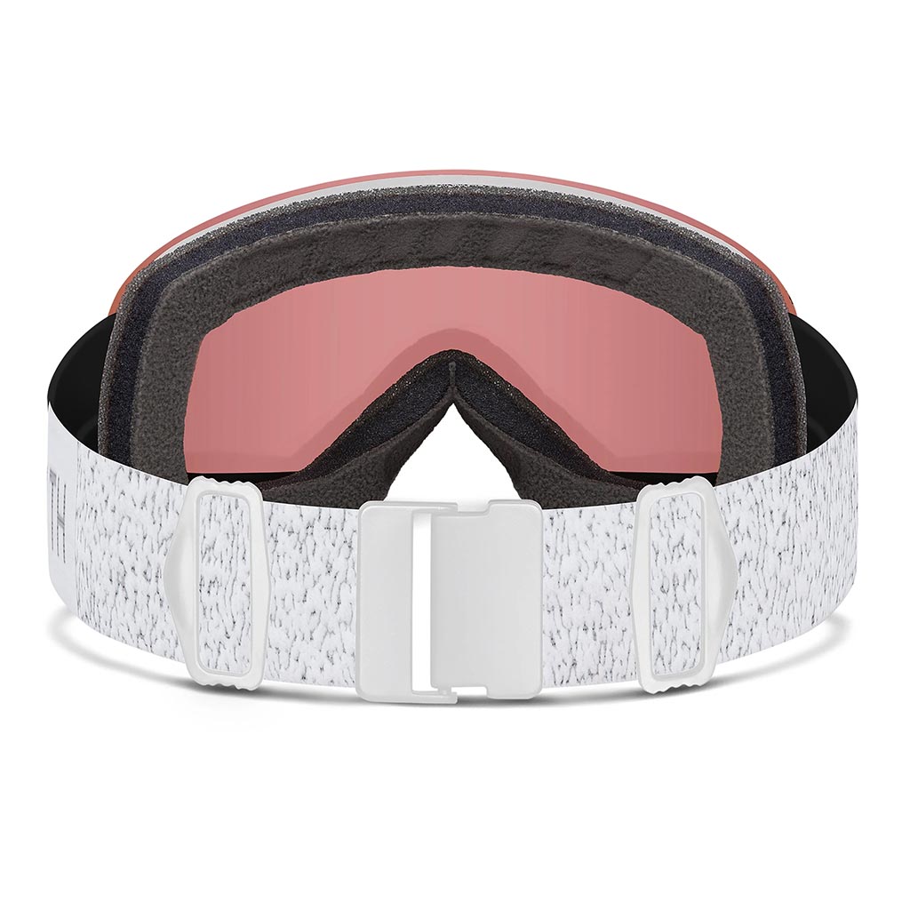 Smith Skyline Chromapop Goggle - White Chunky Knit/Rose Gold