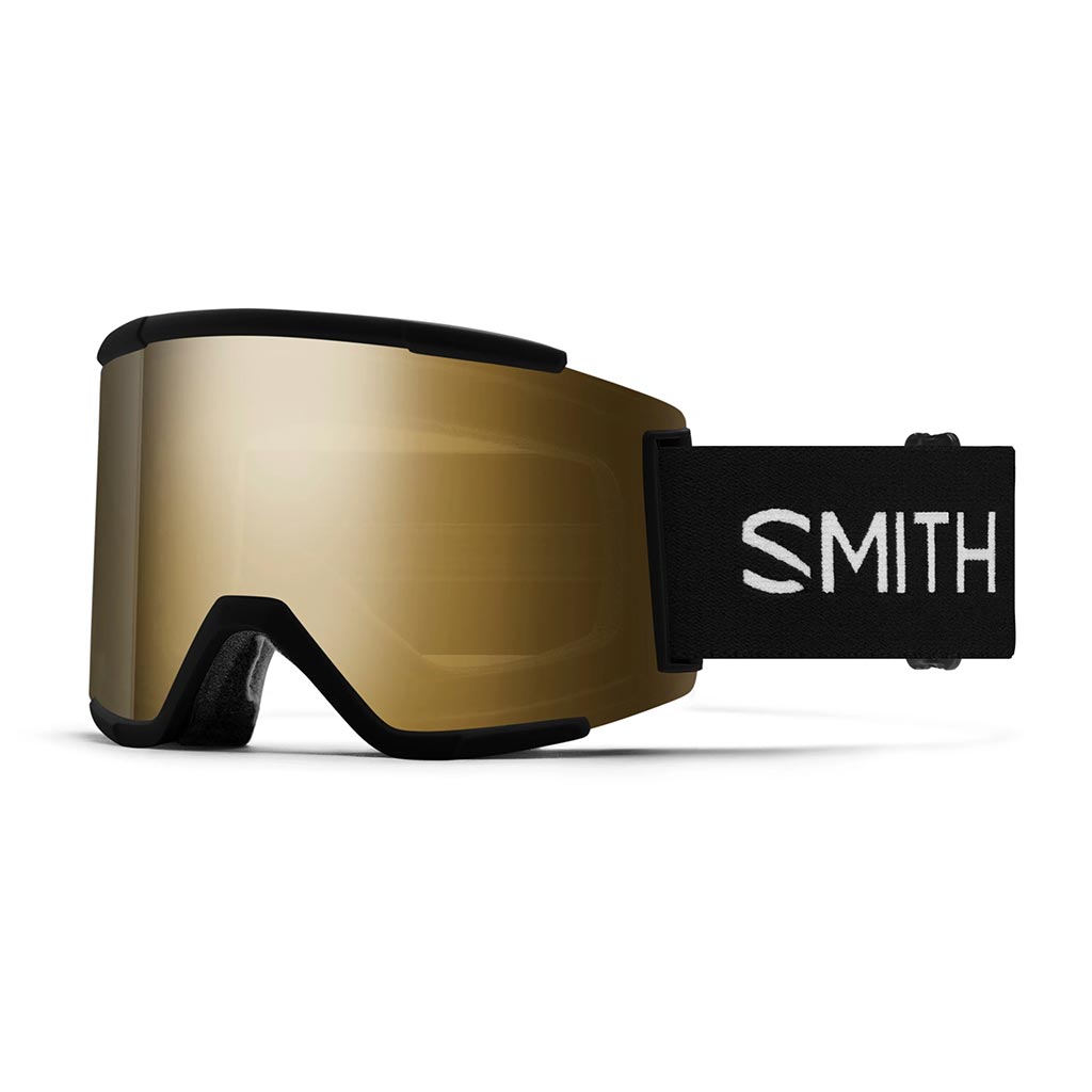 Smith Squad XL - Black/Chromapop Sun Black Gold Mirror