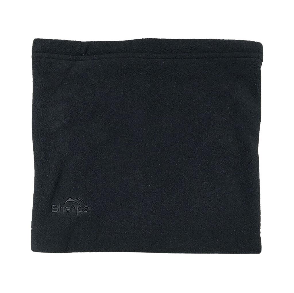 Sherpa Kids Fleece Neck Warmer - Black