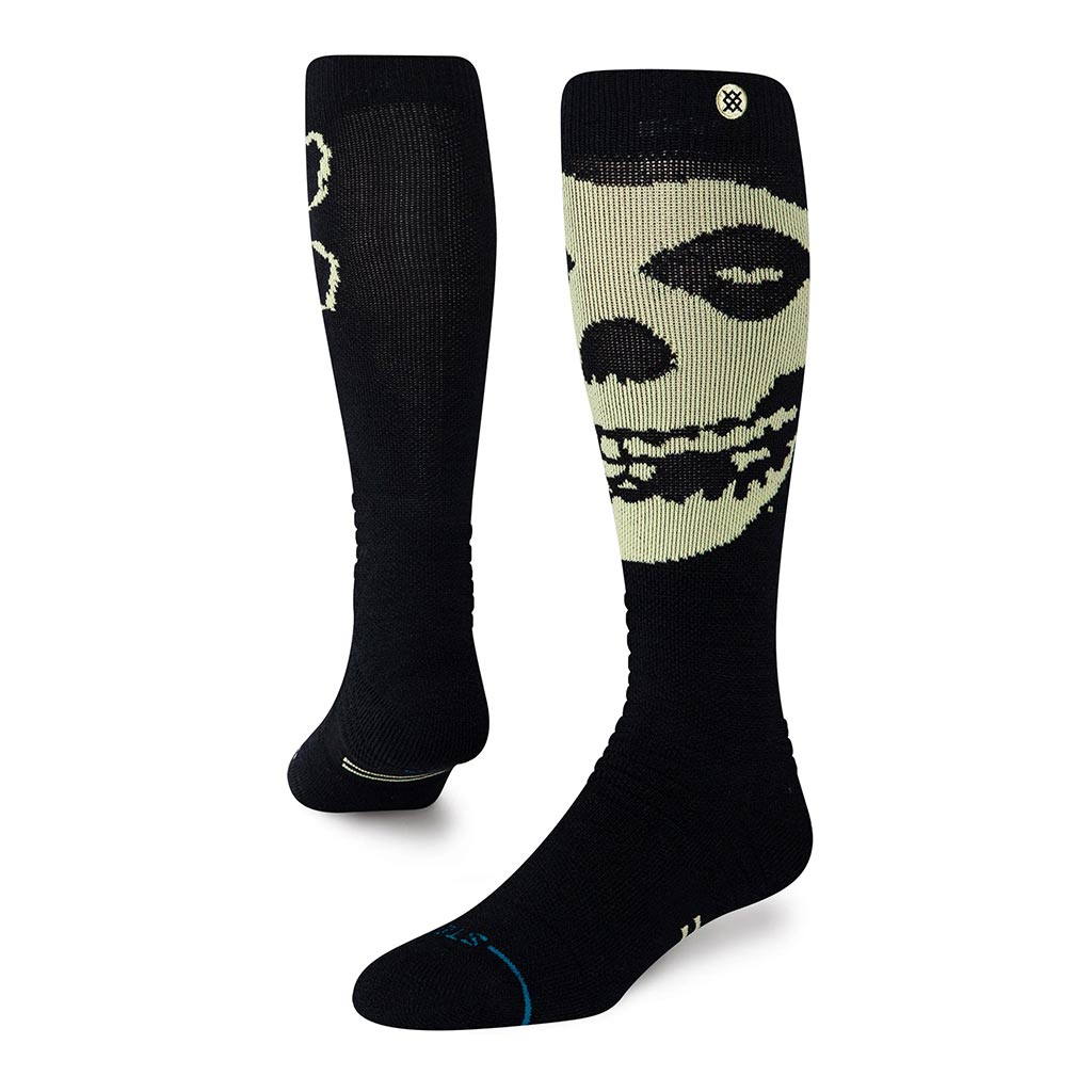 Stance Misfits Wool Snow Socks - Black