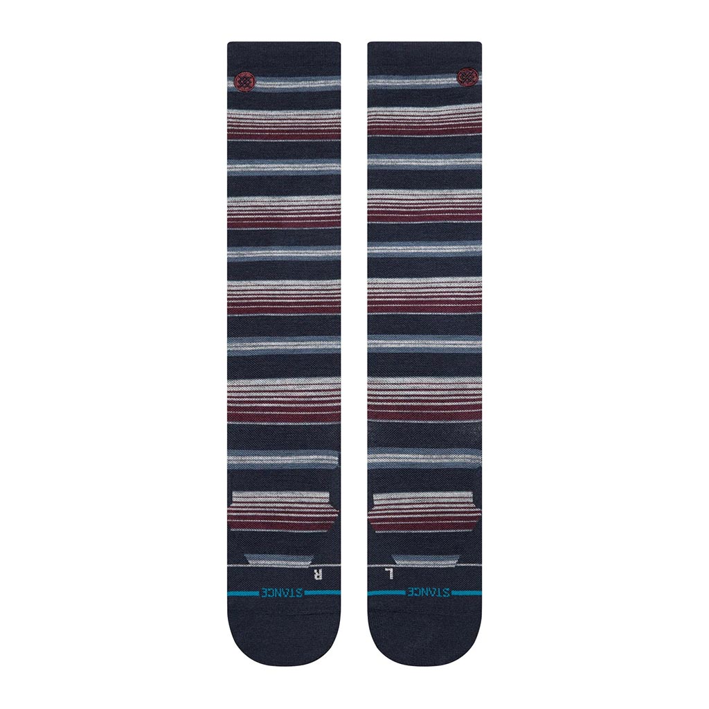 Stance Serape Ultralight Wool Snow Socks - Navy