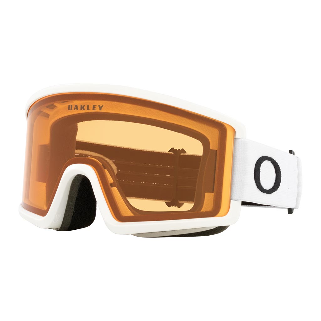 Oakley Target Line M Goggle - White/ Persimmon