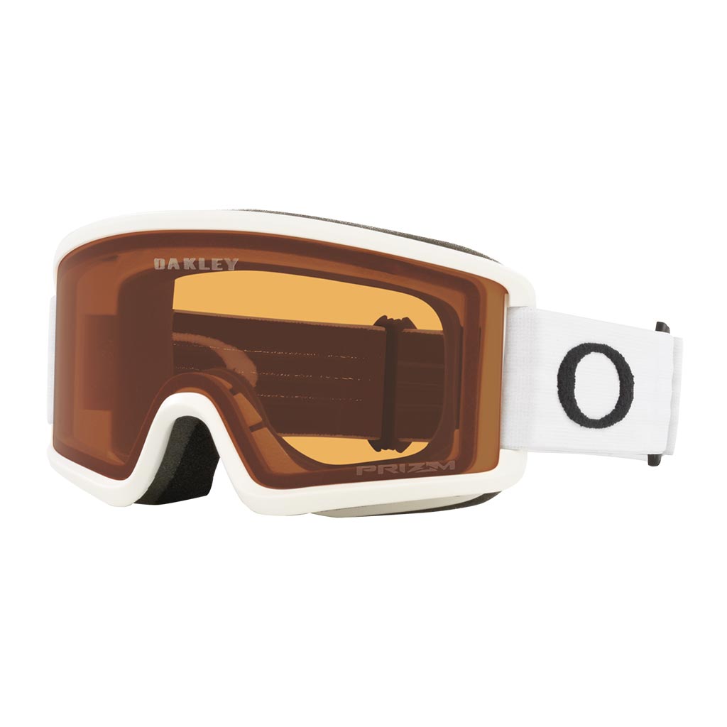 Oakley Target Line Small Prizm Snow Goggle - Matte White/Prizm Persimmon