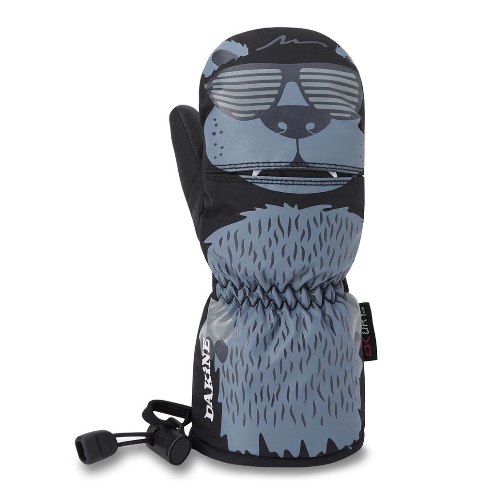 Dakine 2026 Toddler Scrambler Mitts - Black/Flintstone