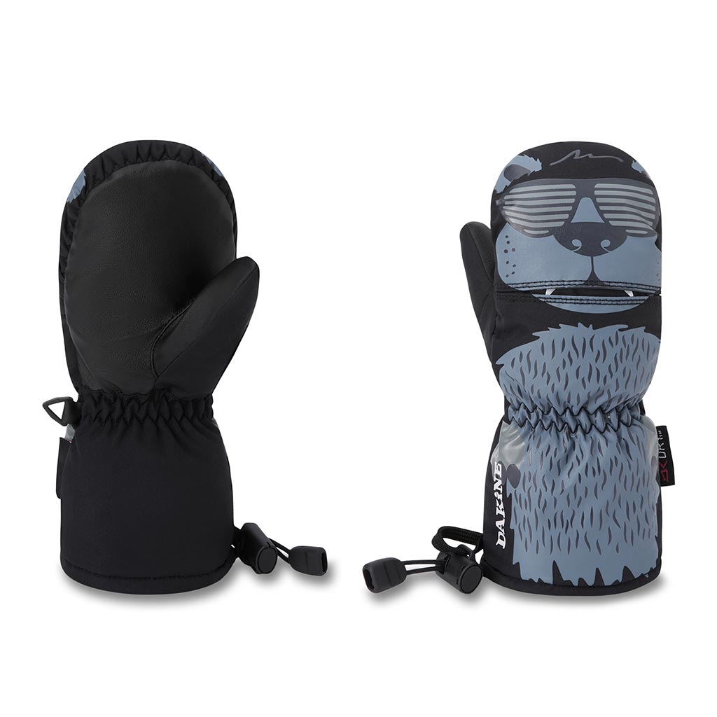 Dakine 2026 Toddler Scrambler Mitts - Black/Flintstone