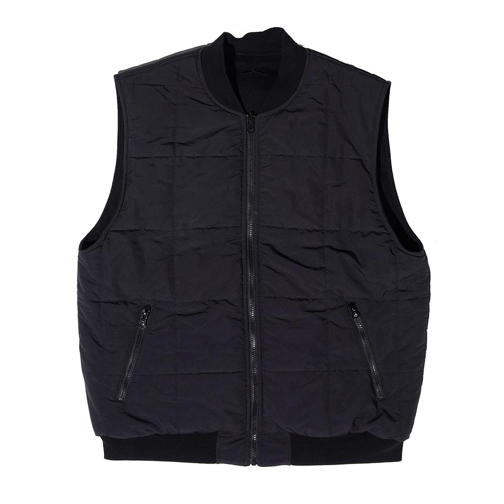 Blak Twofold Vest - Black