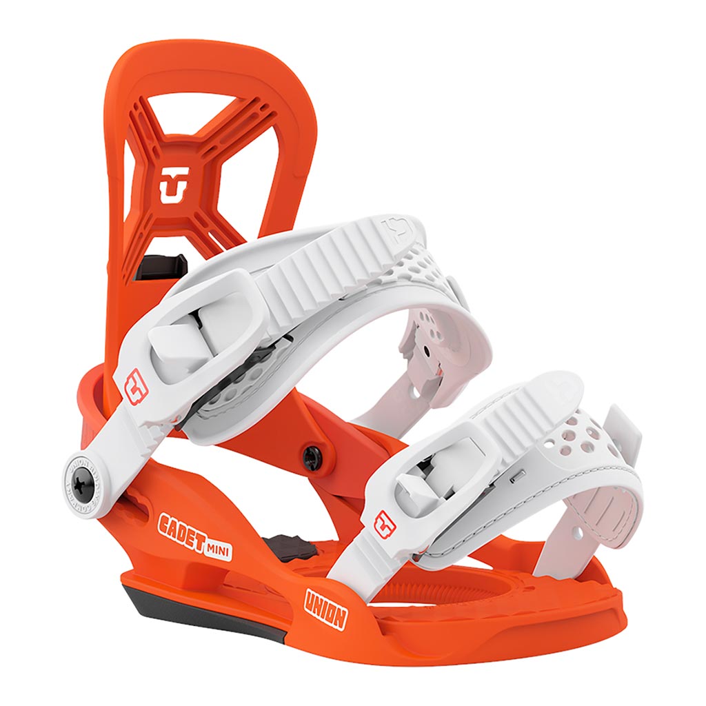 Union 2024 Kids Cadet Mini Bindings - Flame Orange