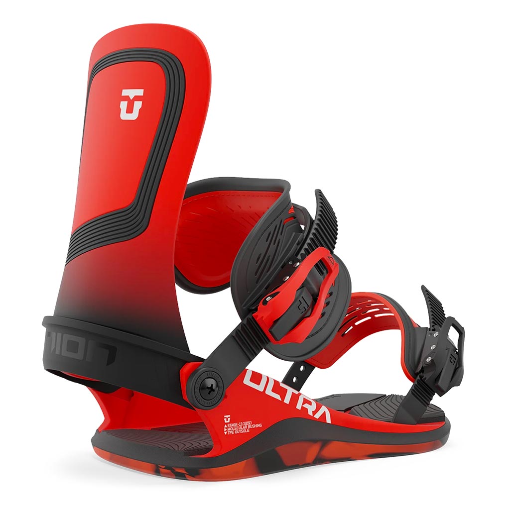 Union 2024 Ultra Bindings - Hot Red