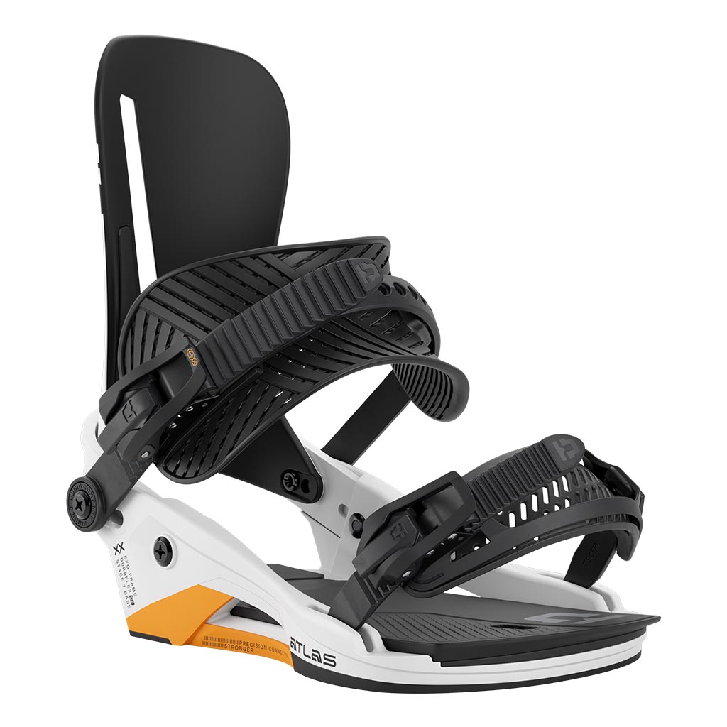Union 2026 Atlas Bindings - White/Orange