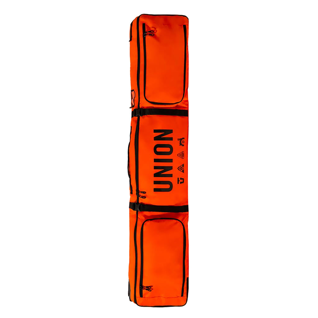 Union Wheeled Board Bag - Orange